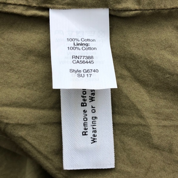 Madewell Olive Green A-line Flare Ruffle Skirt - Picture 6 of 7